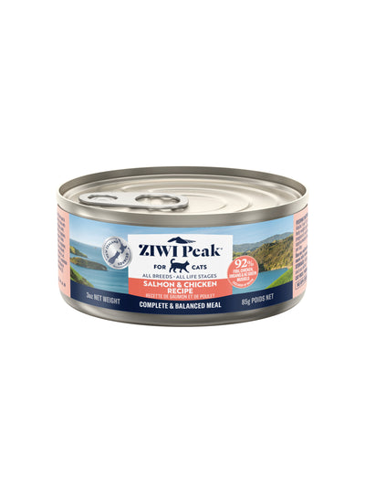 Ziwi Peak Canned Food 85g Ziwi Peak Canned Salmon & Chicken Cat Food