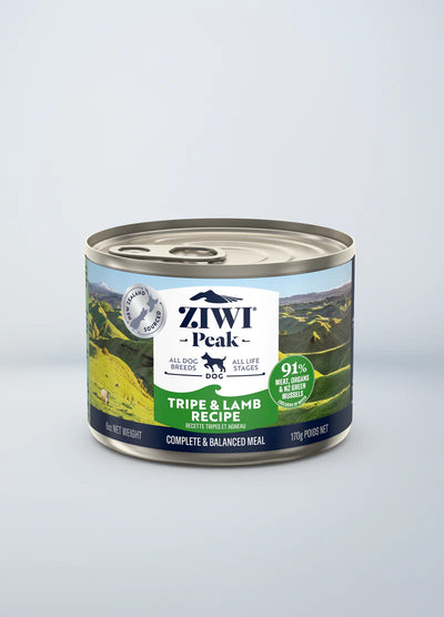Ziwi Peak Canned Food Ziwi Peak Canned Tripe and Lamb Dog Food
