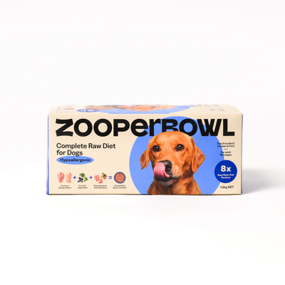 ZooperBowl Frozen Food ZooperBowl Complete Hypoallergenic Raw Diet for Dogs