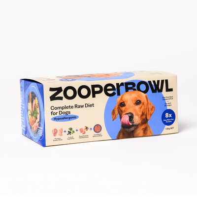 ZooperBowl Frozen Food ZooperBowl Complete Hypoallergenic Raw Diet for Dogs