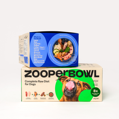 ZooperBowl Frozen Food ZooperBowl Complete Raw Diet for Dogs