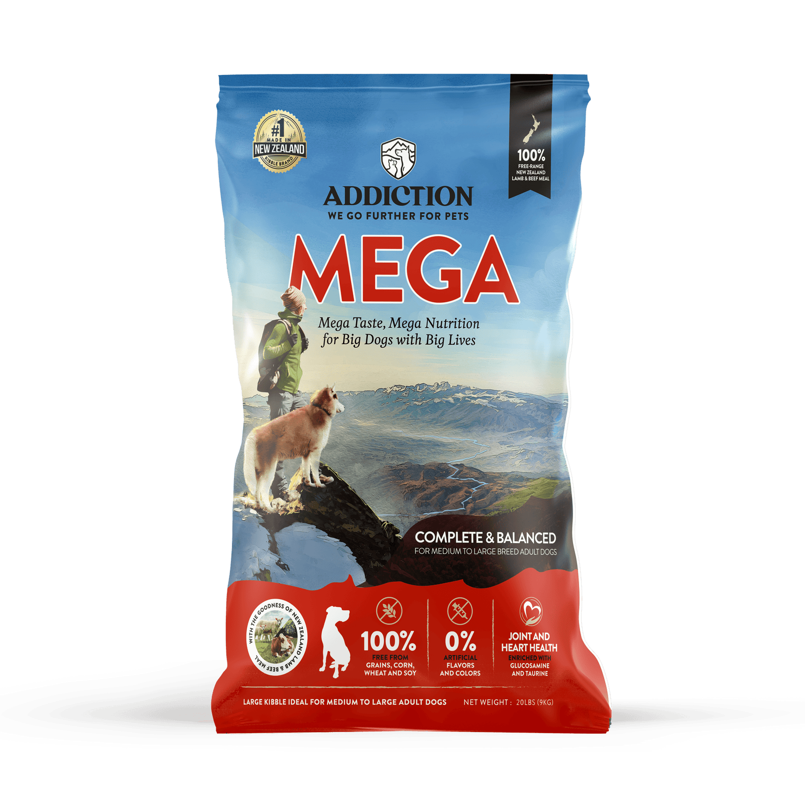 Addiction Biscuits Addiction Mega Dog Food