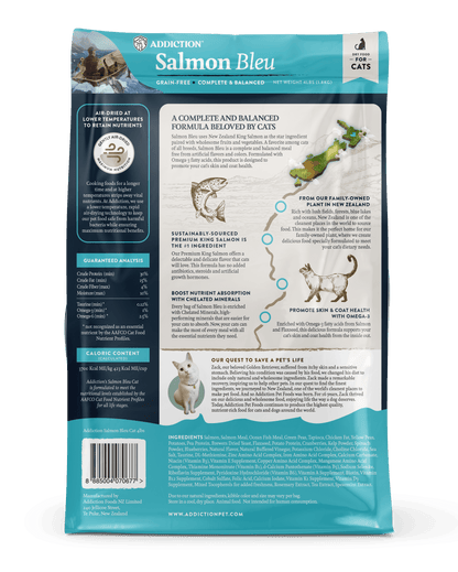 Addiction Biscuits Addiction Salmon Bleu Grain Free Cat Food 1.8 kg