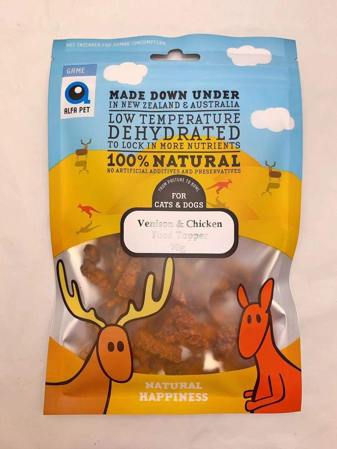 Alfa Pet Treats Alfa Pet Venison and Chicken Topper 70g