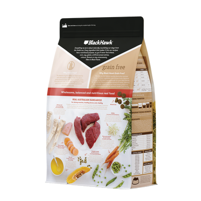 Black Hawk Biscuits 2.5kg Black Hawk Grain Free Kangaroo Dog Food