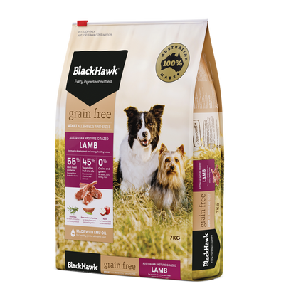 Black Hawk Biscuits Black Hawk Grain Free lamb Dog Food