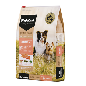 Black Hawk Biscuits 7kg Black Hawk Grain Free Salmon Dog Food