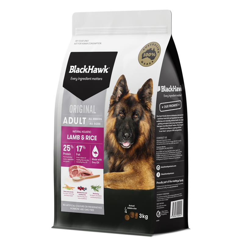 Black Hawk Biscuits Black Hawk Lamb & Rice Adult Dog Food