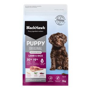 Black Hawk Biscuits Black Hawk Medium Breed Lamb & Rice Puppy Food