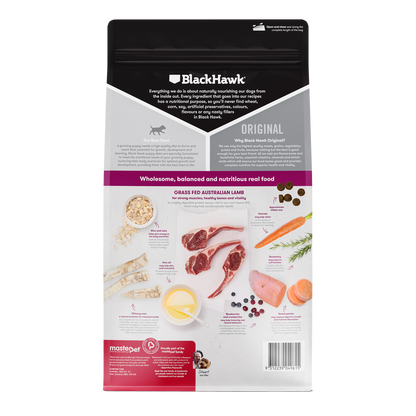 Black Hawk Biscuits Black Hawk Medium Breed Lamb & Rice Puppy Food