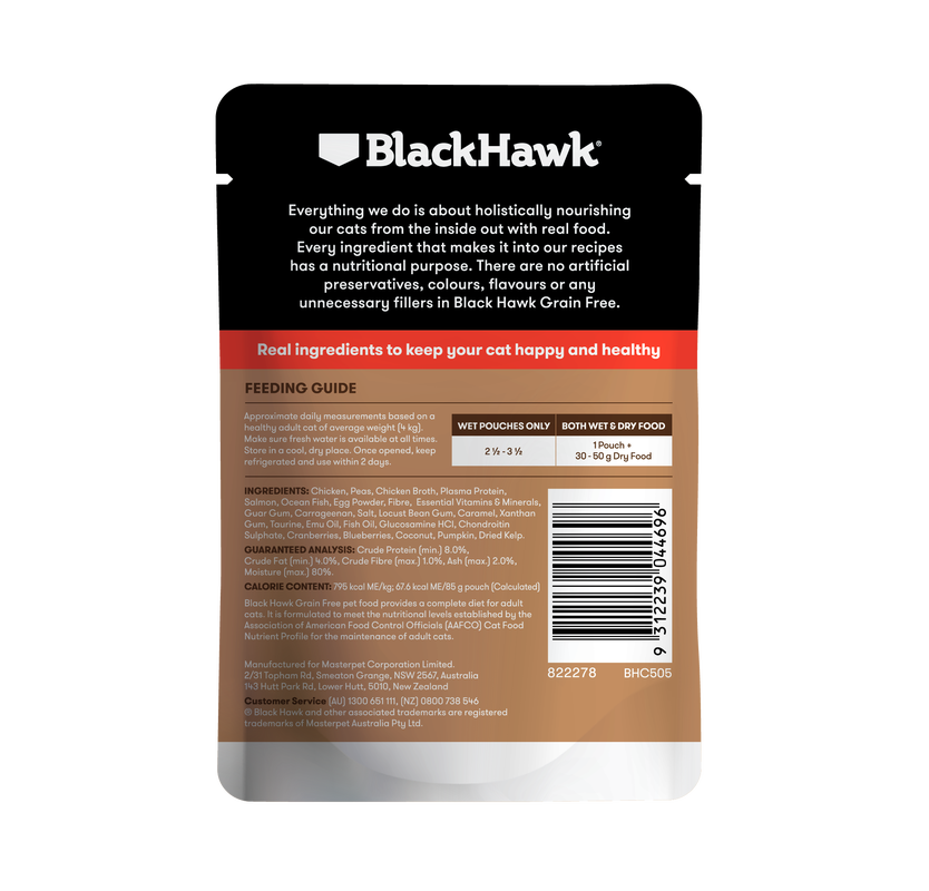 Black hawk online wet cat food
