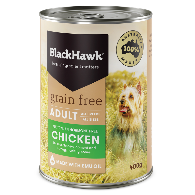 Black Hawk Canned Food Black Hawk Grain Free Chicken Dog Wet Food