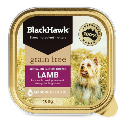 Black Hawk Canned Food Black Hawk  Grain Free Lamb Dog Wet Food