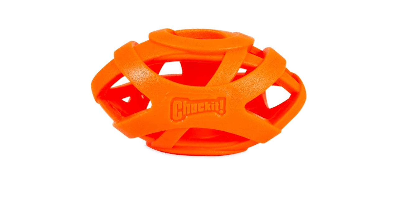 Chuckit Breathe Right Football Pet Naturals