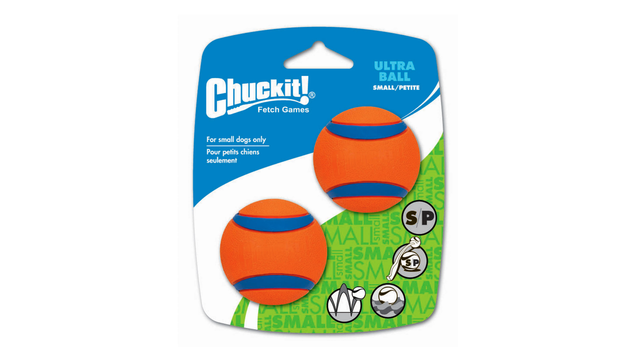 chuckit Toys Chuckit Ultra Ball Small Two Pack