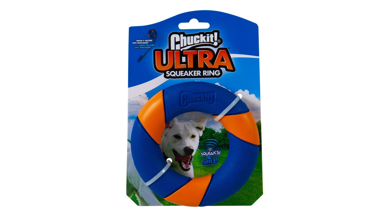 chuckit Toys Chuckit Ultra Squeaker Ring
