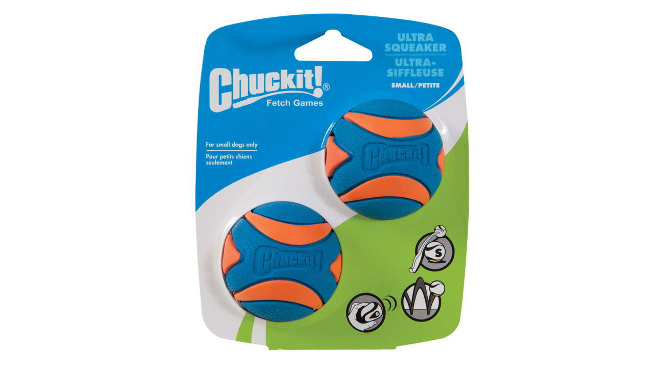 chuckit Toys Chuckit Ultra Squeeker Ball Small 2 Pack