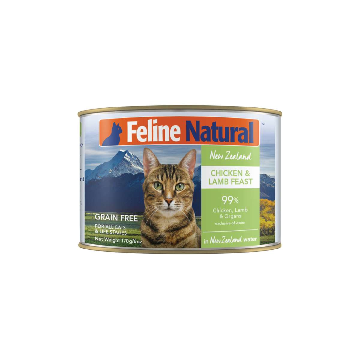 Feline Natural Canned Food Feline Natural Chicken & Lamb Feast Canned Food 170g