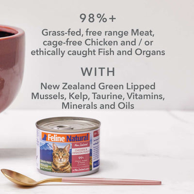 Feline Natural Canned Food Feline Natural Chicken & Venison Canned Food 170g
