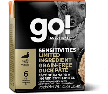 Go Tetrapak food Go Dog Sensitivities Duck Pate 354g Tetrapak
