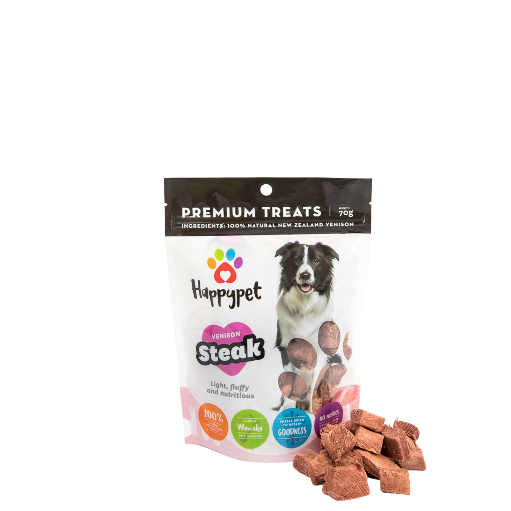 Happy Pets Treats Happy Pet Venison Steak 70g