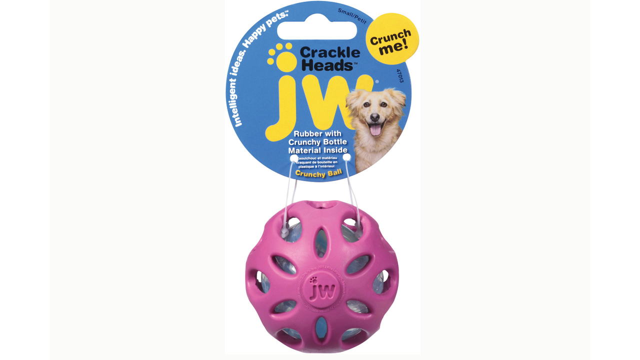 JW Toys JW Crackle Heads Crackle Ball Small