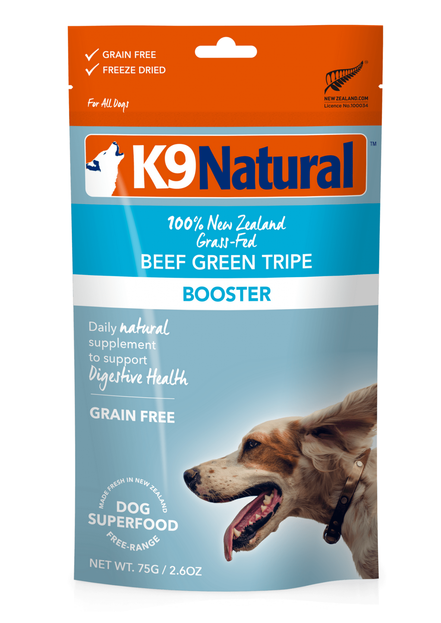 K9 Natural Freeze Dried 250g K9 Natural Freeze Dried Beef Green Tripe Booster