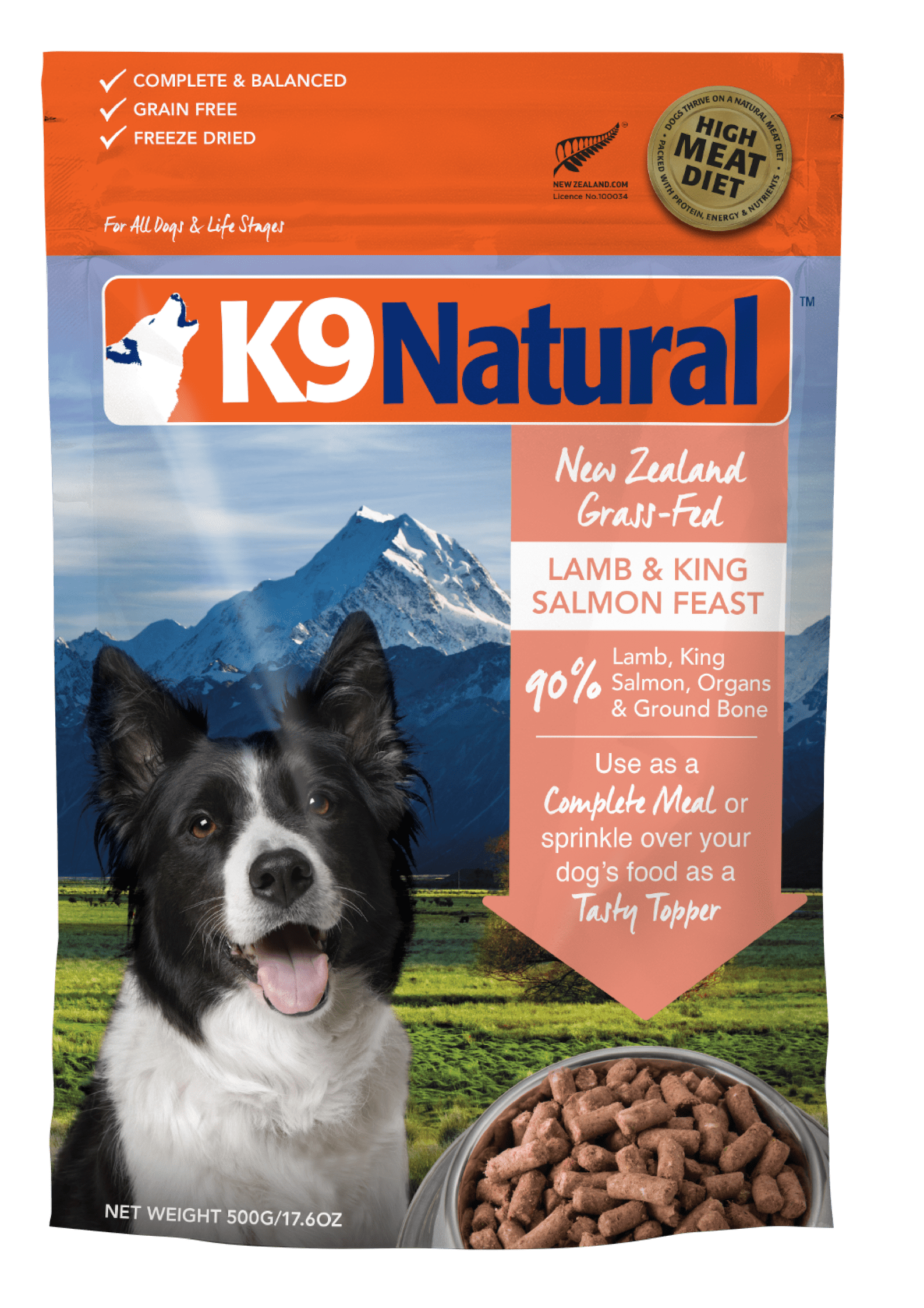 K9 Natural Freeze Dried K9 Natural Freeze dried Lamb and Salmon Dog Food
