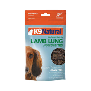 K9 Natural Treats k9 Natural Air Dried Lamb Lung Protein Bites 50g