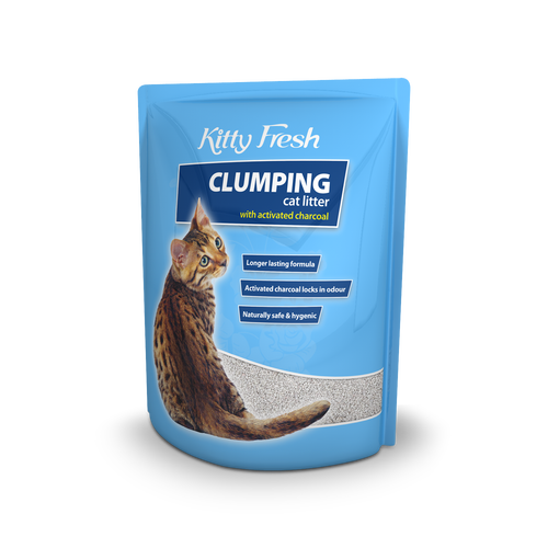 Kitty Fresh Toiletries Kitty Fresh Activated Charcoal Clumping Litter 5 kg
