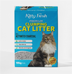 Activated charcoal for litter box clearance