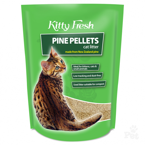 Kitty Fresh Toiletries Kitty Fresh Litter Pine Pellets 10L