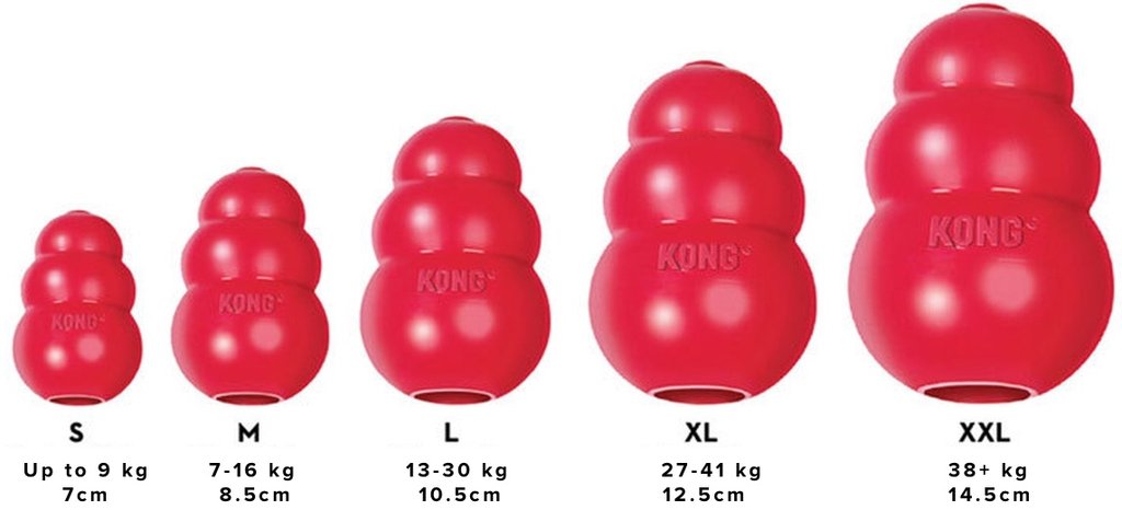Kong Toys Kong Classic Dog Toy Red