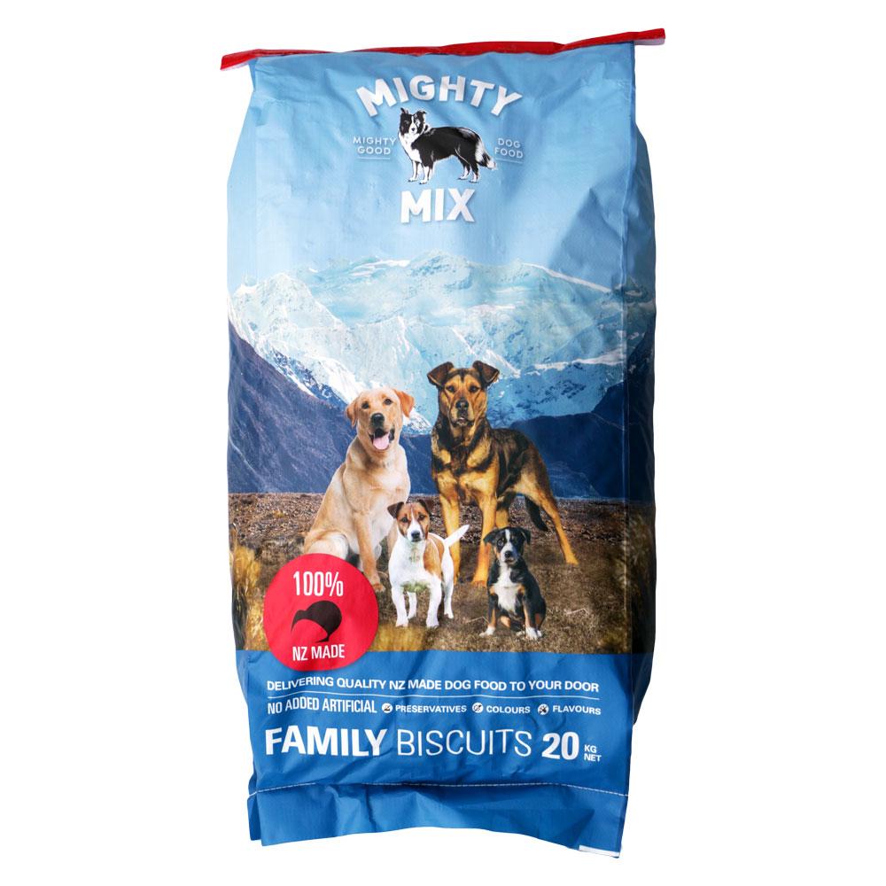 Mightymix Biscuits Mighty Mix Family Dog Biscuits