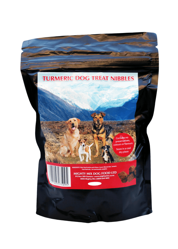Mightymix Treats Mighty Mix Turmeric Dog Treat Nibbles 200g
