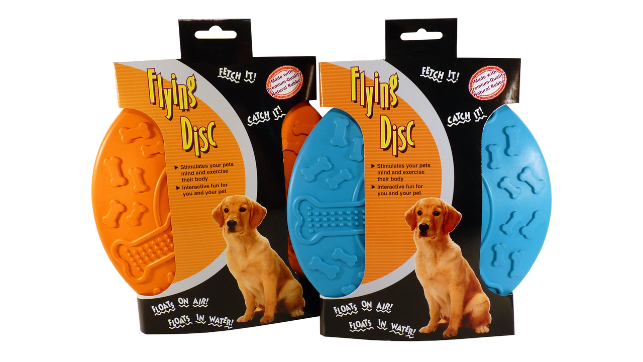 Not specified Toys Rubber Flying Disc with Bones 22cm