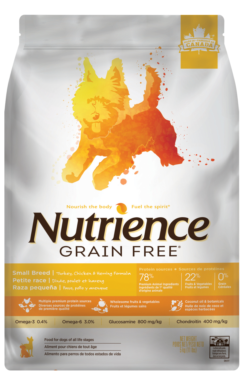 Nutrience Biscuits Nutrience Dog Small Breed Grain Free Turkey with Chicken and Herring