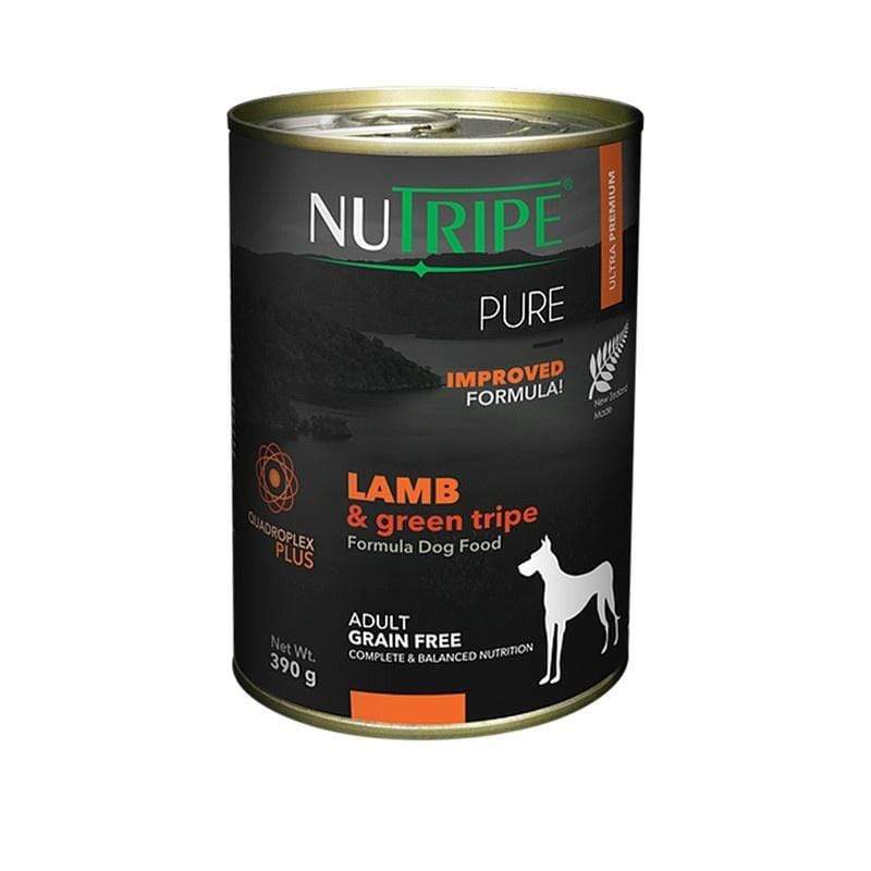Nutripe Canned Food Nutripe Lamb & Green Tripe Dog 390g tin