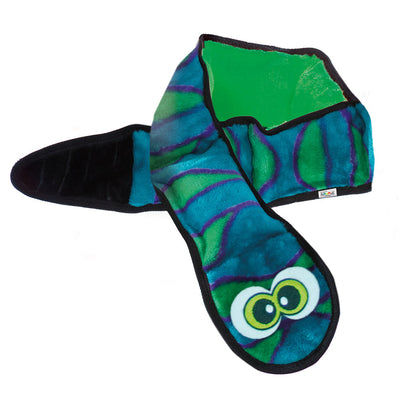 Outward Hound Toys Blue/Green Outward Hound Invincible Snake Squeak Toy