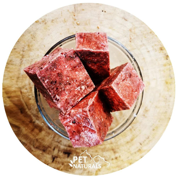 Complete Venison NZ made Frozen Raw Food for Dogs and CatsGame Meat