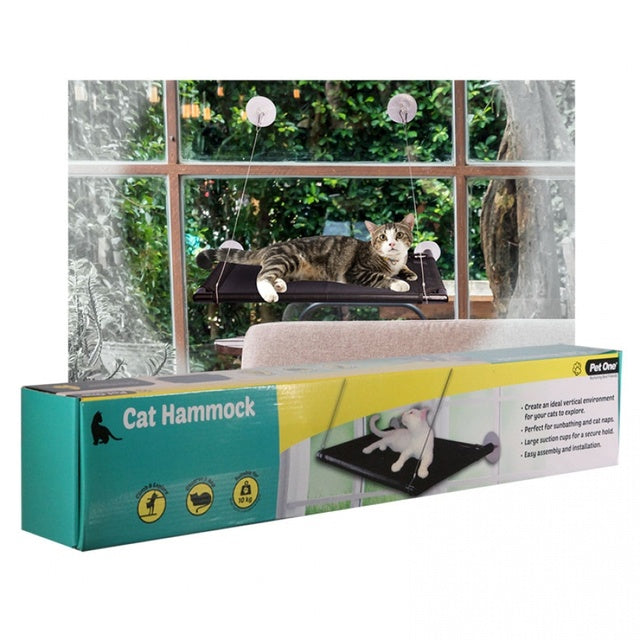 Pet One Beds Pet One Cat Window Hammock 30cm Lx40cm D