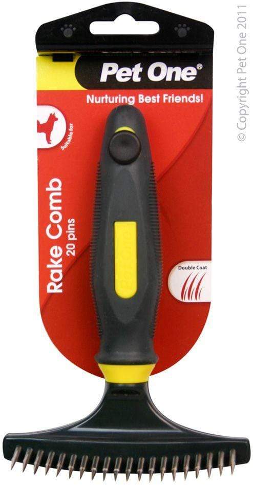 Pet One Grooming Aids Pet One Rake Comb 20 Pins