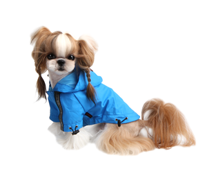 Puppia Apparel L / Sky Blue Puppia Base Jumper Raincoat