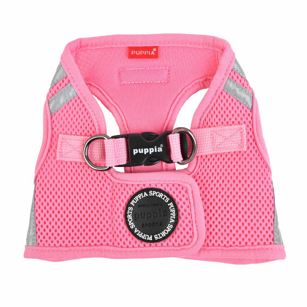 Puppia Harnesses / Haltis S / Pink Puppia Soft Vest Harness Pro
