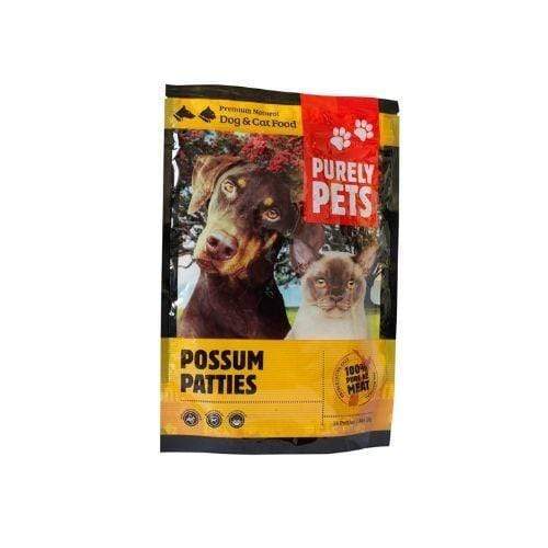 Purely Pets Frozen Food Purely Pets Possum Patties 1kg