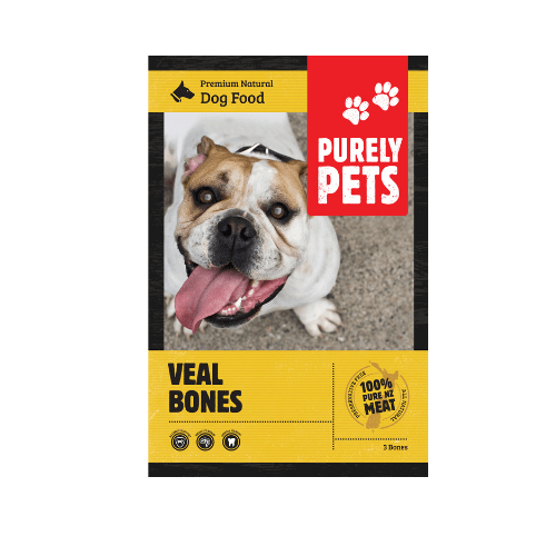 Purely Pets Frozen Food Purely Pets Veal Bones 3kg