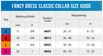 Rogz Collars / Leads Rogz Collar Fancy Dress L 34-56cm