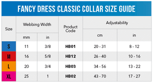Rogz Collars / Leads Rogz Collar Fancy Dress XL 43-70cm