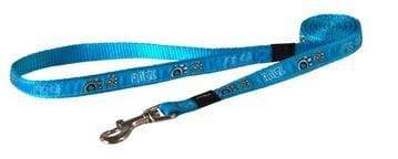 Rogz Collars / Leads Turquoise Paw Rogz Lead Fancy Dress M 1.4m
