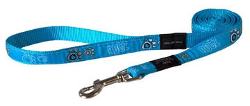 Rogz Collars / Leads Turquoise Paw Rogz Lead Fancy Dress XL